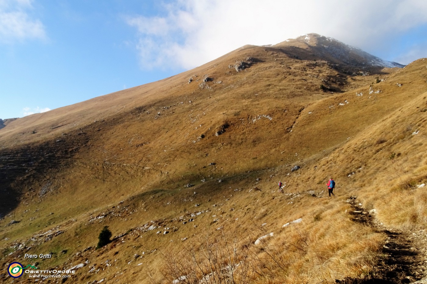 83 Sul raccordo in traverso per Baita Alta di Grem.JPG